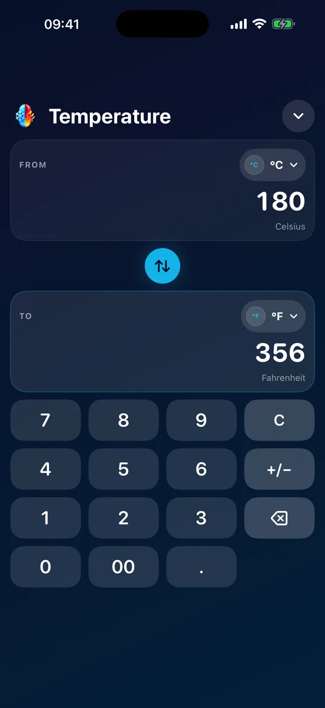 Converting temperatures